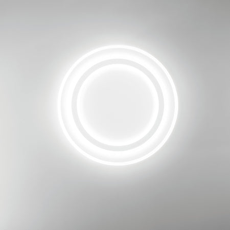 Plafoniera Led con interruttore cct per la personalizzazione della temperatura colore Bianca 56W 8800Lm 60X60X4Cm