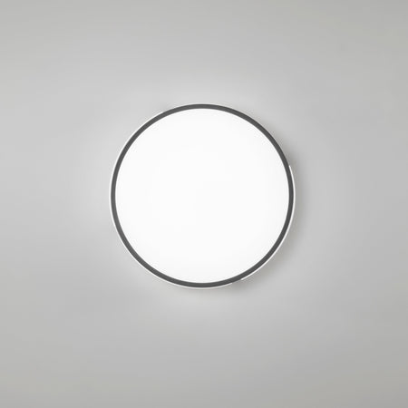 Plafoniera Led Nera 24W 3520Lm cct 41X41X6Cm