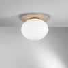 Plafoniera Oro 1Xe27 35X35X28Cm