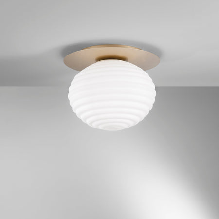 Plafoniera Oro 1Xe27 35X35X28Cm