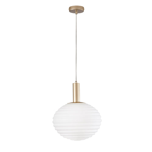 Lampadario a Sospensione Oro 1Xe27 10X32X150Cm