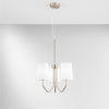 Lampadario a Sospensione , tre luci Nichel 3Xe14 50X150Cm