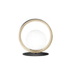 Lume da tavolo Nera/Oro 1Xg9 15X24X25Cm