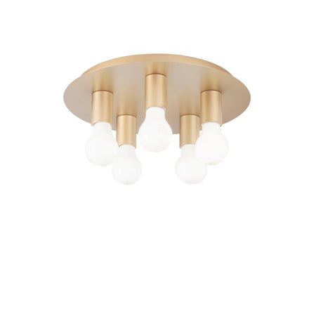 Plafoniera Oro 5Xe27 35X35X86Cm