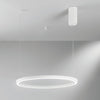 Lampadario a sospensione Bianca 30W 4500Lm cct 60X60X150Cm