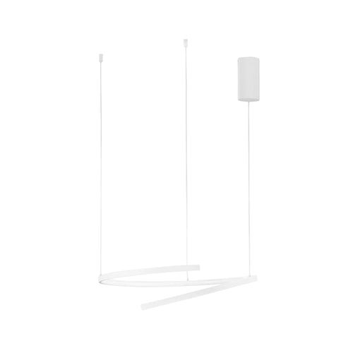 Lampadario Led cct Bianco 38W 6090Lm 60X150X12Cm
