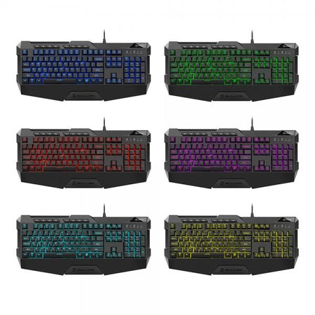 SHARKOON TASTIERA GAMING A MEMBRANA SKILLER SGK4 RGB, LAYOUT ITA