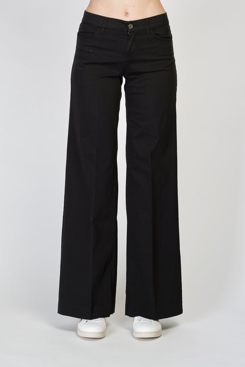 Kiltie Pantaloni Nero da donna
