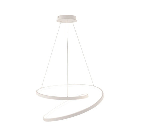Lampadario a sospensione Led cct Bianca 60W 8000Lm 80X11,2X150Cm