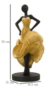 Donnia Fashion Dancing Gold Cm 16,5X15X36