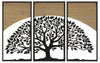 Pannello Da Muro Arc Ferro E Wood Set 3Pz Cm 105X2X70 (35X2X70)