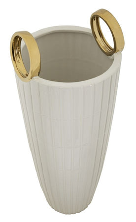 Vaso Ceramica Shopping Cm Ø 18X45