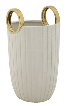 Vaso Ceramica Shopping Cm Ø 18X25