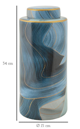 Vaso Ceramica Elegant Cm Ø 15X34