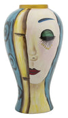 Vaso Ceramica Art Face Cm Ø 28X50