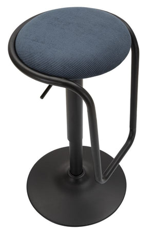 Sgabello Bar Destiny Navy Cm Ø 41X61-83