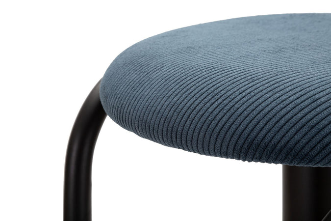 Sgabello Bar Destiny Navy Cm Ø 41X61-83
