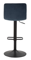 Sgabello Bar High Navy Cm 43X49,5X85,5-107(Seduta Cm 61-82,5)