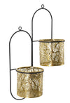P/Vaso Da Muro Doppio Hong Cm 27X14X48