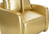 Lampada Da Comodino Midcentury Gialla Cm Ø 26X46