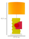 Lampada Da Tavolo Color -B- 30X60,5