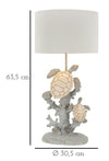 Lampada Da Tavolo Tartarughe Cm Ø 30,5X63,5
