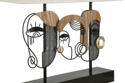 Lampada Da Tavolo Picassy Plus Cm 50X17,8X45