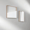 Plafoniera Led cct Quadrata Bianca E Oro 10W 1200Lm 40X40X3,5Cm