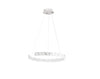 Sospensione semicircolare Led cct Marmo 50W 6600Lm 100X100X150Cm