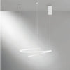 Lampadario Led cct Bianco 38W 6090Lm 60X150X12Cm