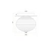 Plafoniera Nera 1Xe27 20X17X15Cm