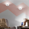 Applique Led in gesso verniciabile PIZNAIR 6W con interruttore cct 18 cm.