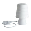 Lampada da tavolo in silicone, colore Bianco 20X13 CM
