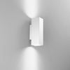 Applique in metallo Bianco 18x7x5 cm