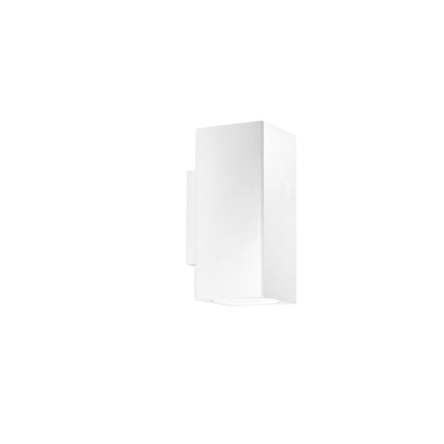 Applique in metallo Bianco 18x8x10 cm