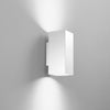 Applique in metallo Bianco 18x8x10 cm