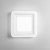 Plafoniera Led bianca 40W cct+RGB con telecom 48X48X6,8CM