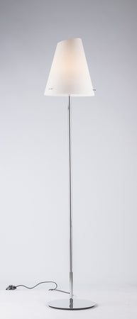 Piantana , disponibile con cavo in PVC Nero 165X31 CM