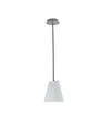 Lampadario a sospensione con cavo in PVC Nero 1XE27 120X18X27CM