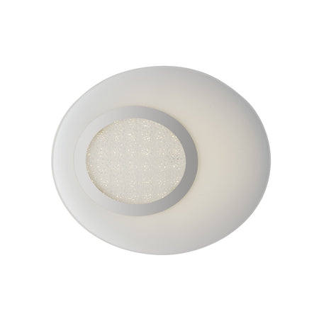 Plafoniera Led in vetro 33X28,5X6 CM