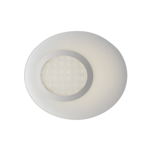 Plafoniera Led in vetro 33X28,5X6 CM