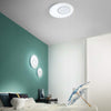 Plafoniera Led in vetro 45X39,2X6 CM