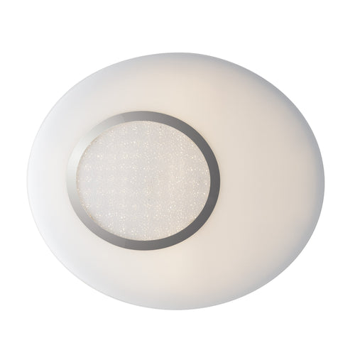 Plafoniera Led in vetro con funzione cct 51,8X60X6 CM