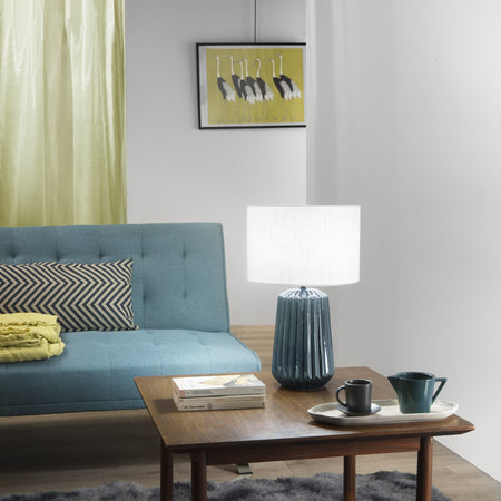 La lampada da tavolo unisce eleganza e design contemporaneo Ottanio 28X46cm
