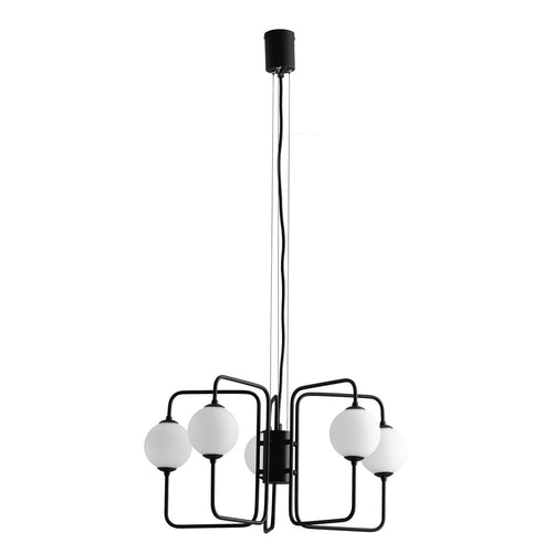 Lampadario a sospensione 5xG9 125X57X28 CM