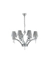 Lampadario a sospensione 8xE14 105X75X50CM