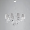 Lampadario a sospensione 8xE14 105X75X50CM