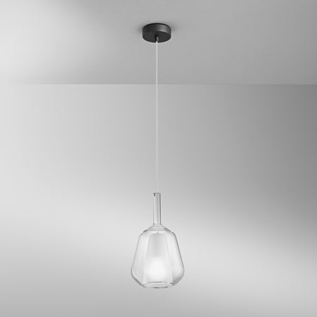Lampadario a Sospensione Trasparente 31X18CM