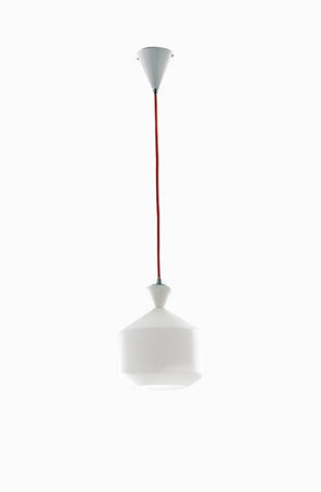 Lampadario a sospensione Rosso 120X20X26 cm.