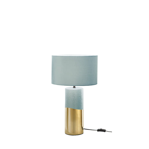 La lampada da tavolo design contemporaneo Verde 33X55cm